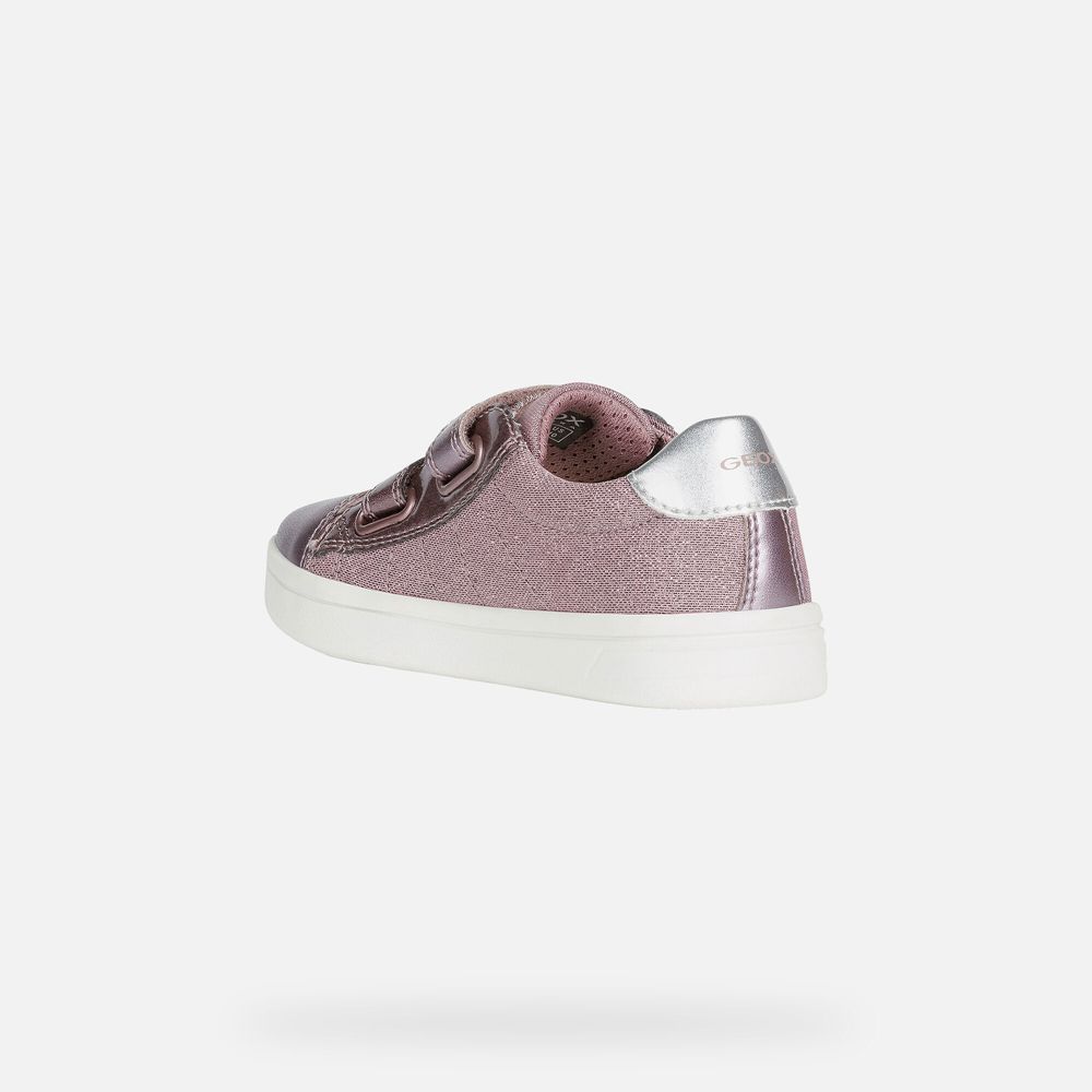 Geox Sneakers Pink Djrock - Geox Girls Shoes - FNGJHP940